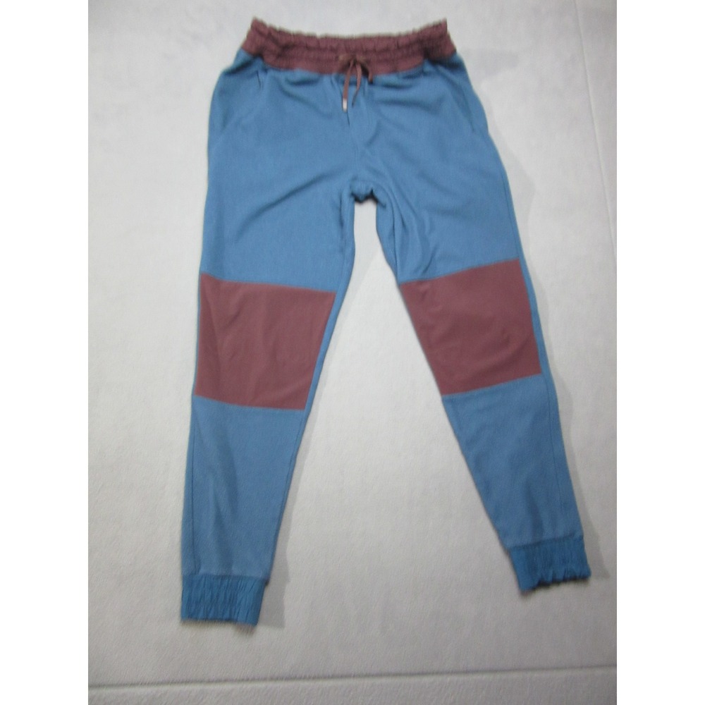 Cotopaxi Joggers Mens Small Blue Teca Fleece Colorblock Hiking Pants Outdoor